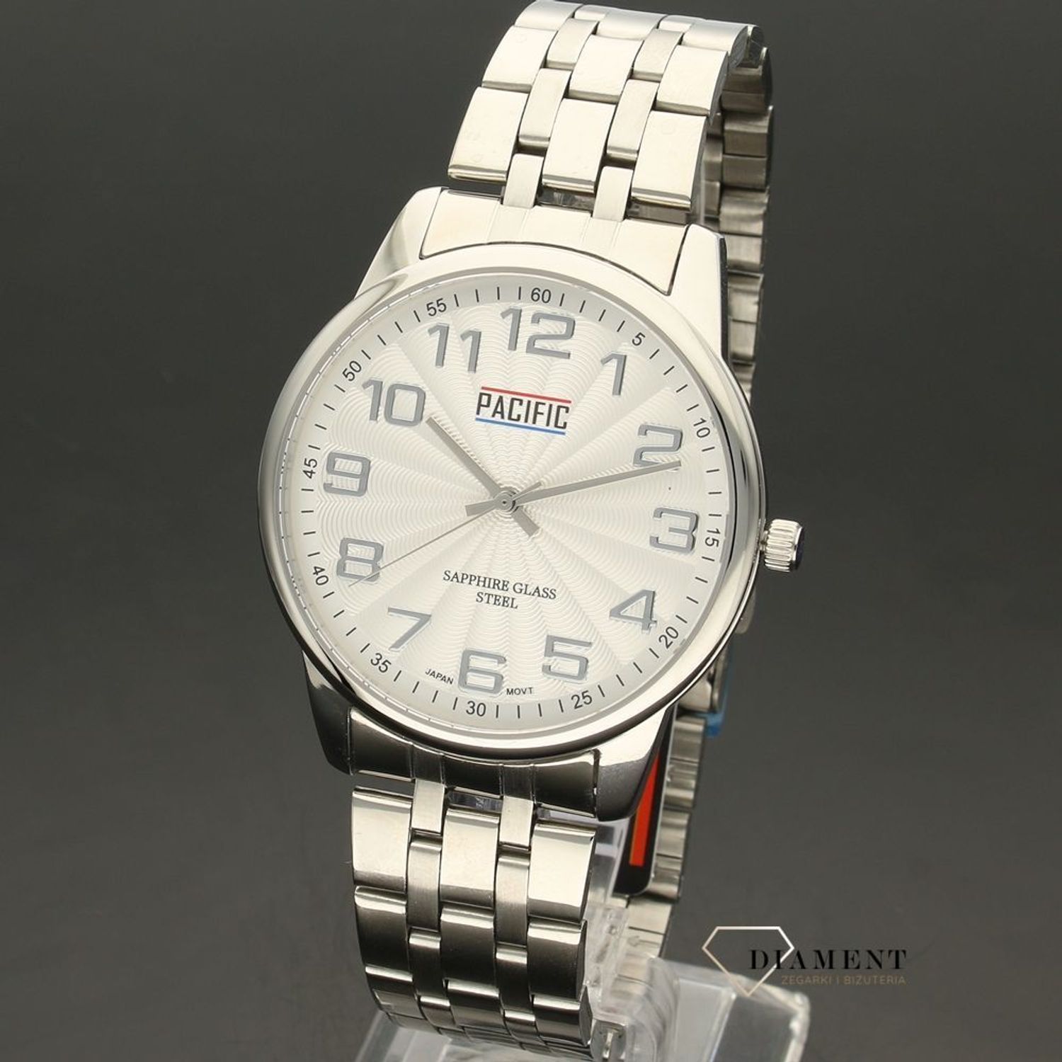 Męski zegarek Pacific Sapphire S1058 SILVER (1).jpg